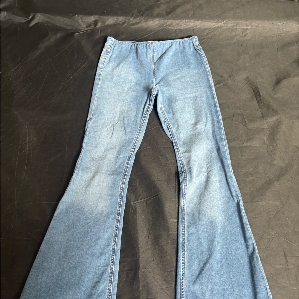 We The Free Light Blue Flare Jeans